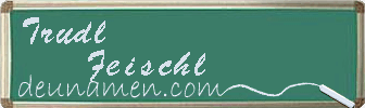 Trudl Feischl Visitenkarte